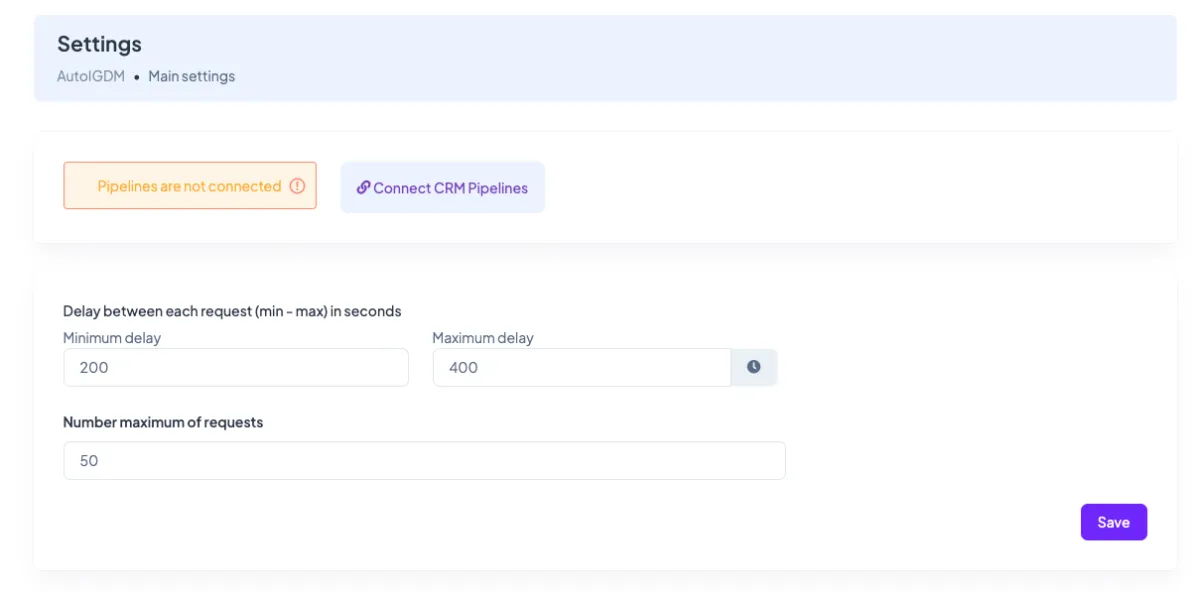 Connect Your CRM Pipeline