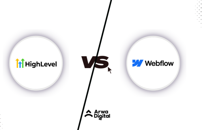 GoHighlevel vs Webflow: A Comprehensive Comparison