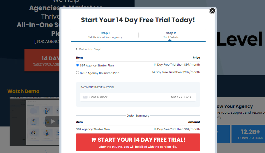 GoHighLevel Discount: Free $994 Coupon Codes in 2024 7 Arwa Digital gohighlevel 30 day trail creditcard info