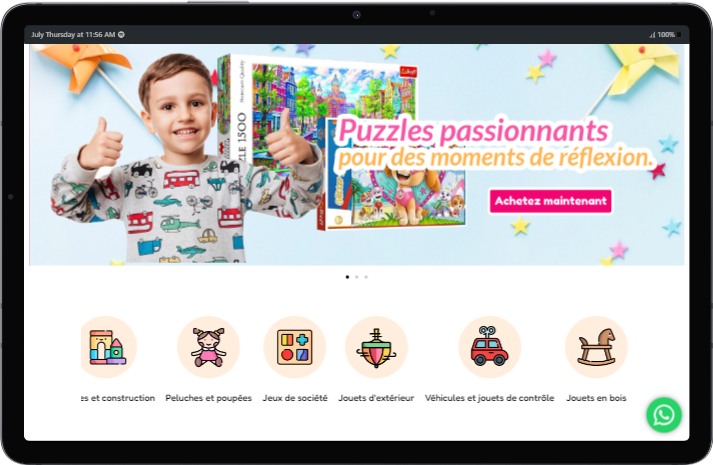 Arwa Digital Galaxy Tab S7 dodo.ma